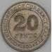 Монета Малайя 20 центов 1950 КМ9 AU арт. 23574