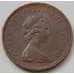 Монета Фолклендские острова 1 пенни 1974-1992 КМ2 VF арт. 6705
