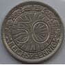 Германия 50 пфеннигов 1928 А КМ49 XF (J05.19) арт. 15018