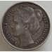 Монета Нидерланды 1/2 гульдена 1908 КМ121.1 XF Серебро арт. 14470