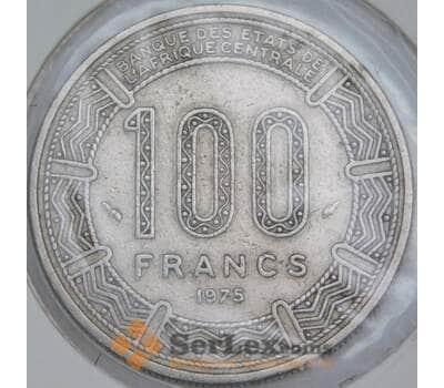 Республика Конго 100 франков 1975 КМ2 F арт. 55344