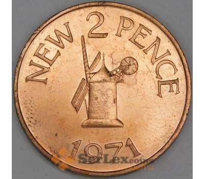 Гернси 2 пенса 1971 КМ22 BU наборная арт. 54882
