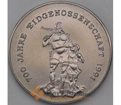 Монета Камбоджа Кампучия 4 риеля 1991 КМ91 Швейцарский союз арт. 28403