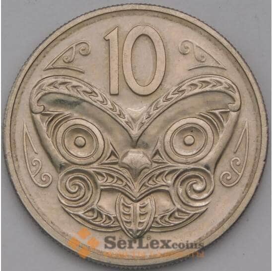 Новая Зеландия 10 центов 1982 КМ41 AU арт. 38206