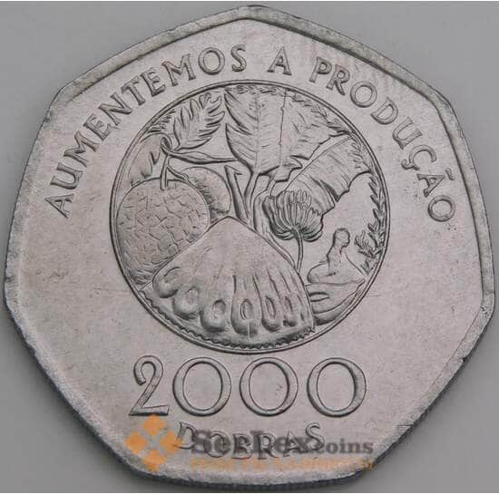 Сан-Томе и Принсипи 2000 добр 1997 КМ91 UNC арт. 49049