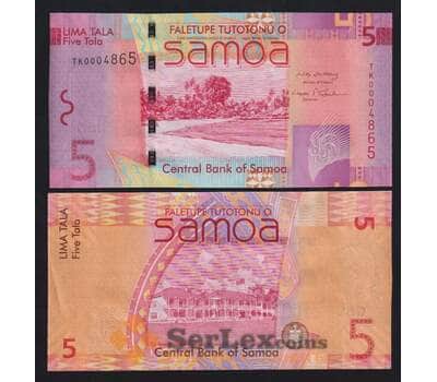 Самоа 5 тала ND 2008 Р38а UNC арт. 55382