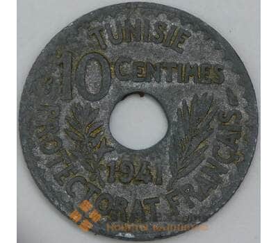 Тунис 10 сантимов 1941 КМ267 VF арт. 55222