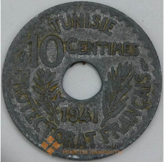 Тунис 10 сантимов 1941 КМ267 VF арт. 55222 Тунис 10 сантимов 1941 КМ267 VF арт. 55222