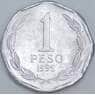 Чили 1 песо 1992 КМ231 UNC арт. 57757