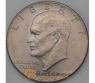 Монета США 1 доллар 1976 КМ206 XF D Колокол  арт. 26730
