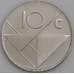 Аруба монета 10 центов 2001 КМ2 aUNC арт. 47612