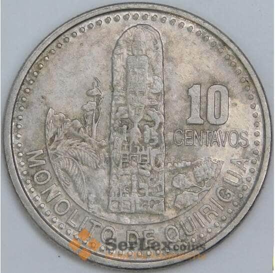 Гватемала 10 сентаво 2008 КМ277 XF арт. 57571 Гватемала 10 сентаво 2008 КМ277 XF арт. 57571