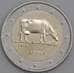 Монета Латвия 2 евро 2016 Корова UNC арт. С03084