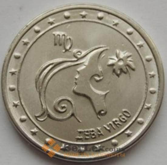 Приднестровье монета 1 рубль 2016 Знаки Зодиака - Дева UNC арт. С03089