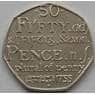 Великобритания 50 пенсов 2005 КМ1050 Словарь арт. С03096