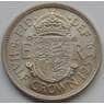 Великобритания 1/2 кроны 1953 КМ893 Год-Тип арт. С03100