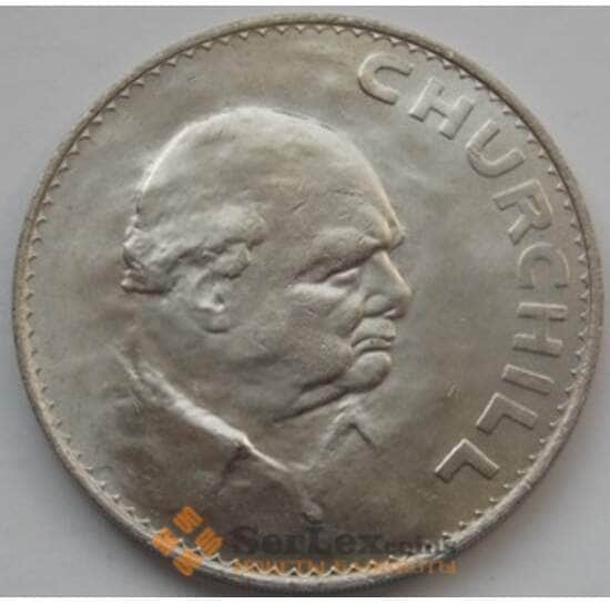 Великобритания 1 крона 1965 КМ910 Черчиль арт. С03102