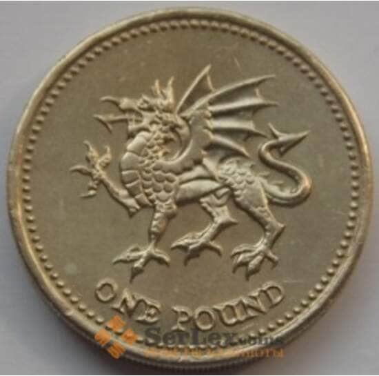 Великобритания 1 фунт 1995 КМ969 UNC арт. С03117