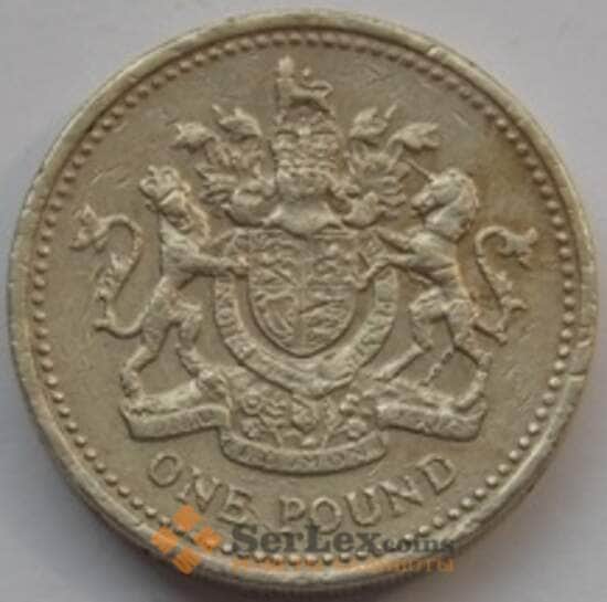Великобритания 1 фунт 1998-2008 КМ993 арт. С03119