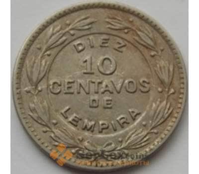 Монета Гондурас 10 cентаво 1932-1956 КМ76.1 VF арт. С03130