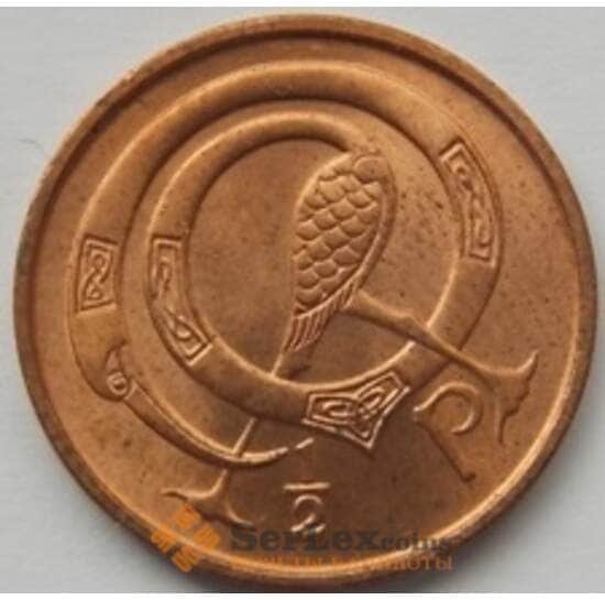 Ирландия 1/2 пенни 1971-1986 КМ19 aUNC арт. С03133