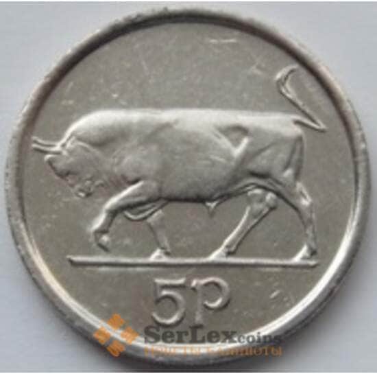 Ирландия 5 пенсов 1992-2000 КМ28 XF арт. С03141