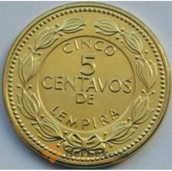 Гондурас 5 сентаво 2010-2012 UC1 UNC арт. С03203