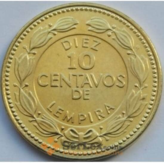 Гондурас 10 сентаво 2010-2012 КМ76.4 UNC арт. С03204