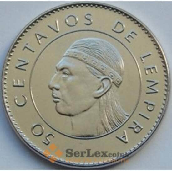 Гондурас 50 сентаво 1995-2014 КМ84a.2 UNC арт. С03205