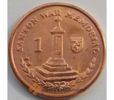 Монета Мэн остров 1 пенни 2014-2016 КМ1253 UNC арт. С03209