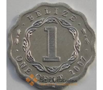 Монета Белиз 1 цент 1976-2012 КМ33а UNC арт. С03210