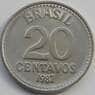 Бразилия 20 сентаво 1986-1988 КМ603 UNC арт. С03212