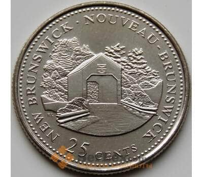 Монета Канада 25 центов 1992 КМ203 UNC Нью Брунсвик арт. С04219