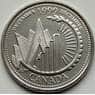 Канада 25 центов 1999 КМ353 UNC Декабрь арт. С03242