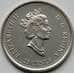Монета Канада 25 центов 1999 КМ345 UNC Апрель арт. С03246