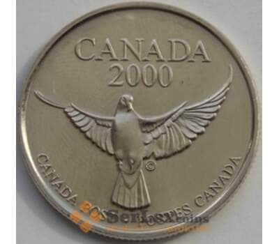 Жетон Почта Канады 2000 Голубь арт. С03254