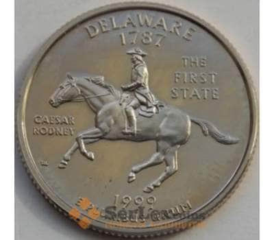 Монета США 25 центов 1999 Делавэр S Proof арт. С03256