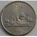 Монета США 25 центов 2000 Виргиния D UNC арт. С03262