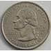 Монета США 25 центов 2000 Нью-Гэмпшир D XF арт. С03261