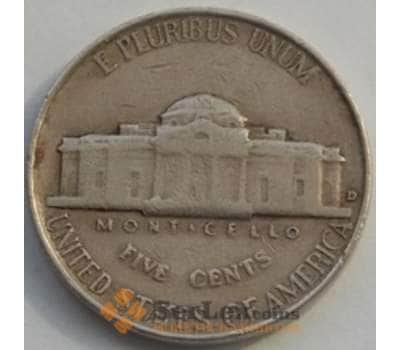 Монета США 5 центов 1942 KM192а P F-VF арт. С03263