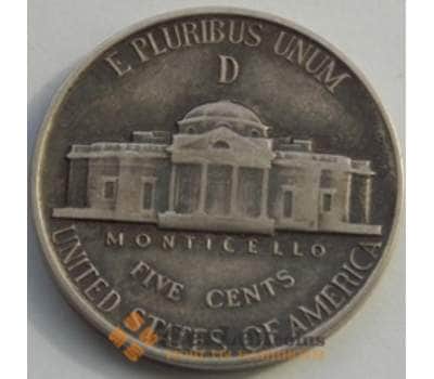 Монета США 5 центов 1944 KM192а D F-VF арт. С03265