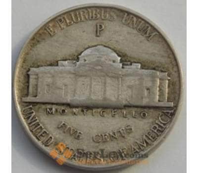 Монета США 5 центов 1945 KM192а P F-VF арт. С03266