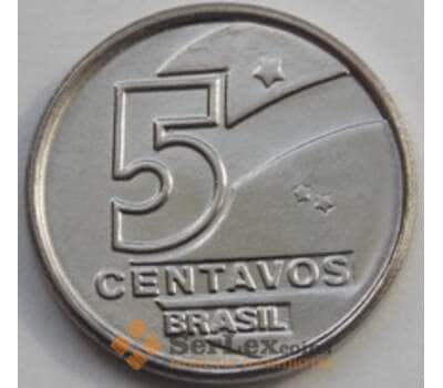 Монета Бразилия 5 сентаво 1989-1990 КМ612 UNC арт. С03273