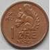 Монета Норвегия 1 эре 1958-1972 КМ403 UNC Фауна арт. С03280