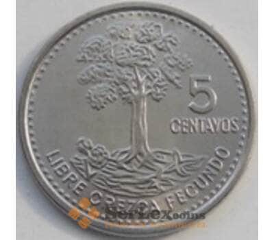 Монета Гватемала 5 сентаво 2009-2012 КМ276 UNC арт. С03311