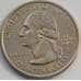 Монета США 25 центов 2006 Небраска D UNC арт. С03327