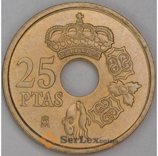 Испания 25 песет 2000 КМ1013 UNC арт. С03338