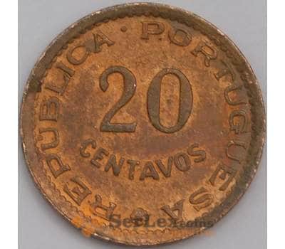 Монета Мозамбик 20 сентаво 1973 КМ88 AU арт. 40019