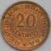 Монета Мозамбик 20 сентаво 1973 КМ88 AU арт. 40019