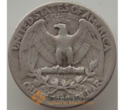 Монета США 25 центов квотер 1942 KM164 VF арт. 12272